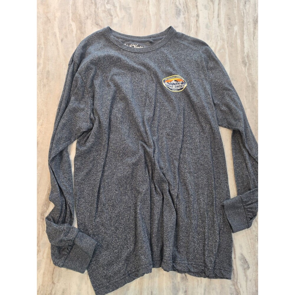 U.S. Vintage Great Smoky Mountains National Park Long Sleeve Shirt- XL